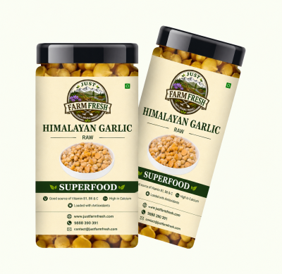 Kashmiri Lehsun Himalayan Single Clove Garlic